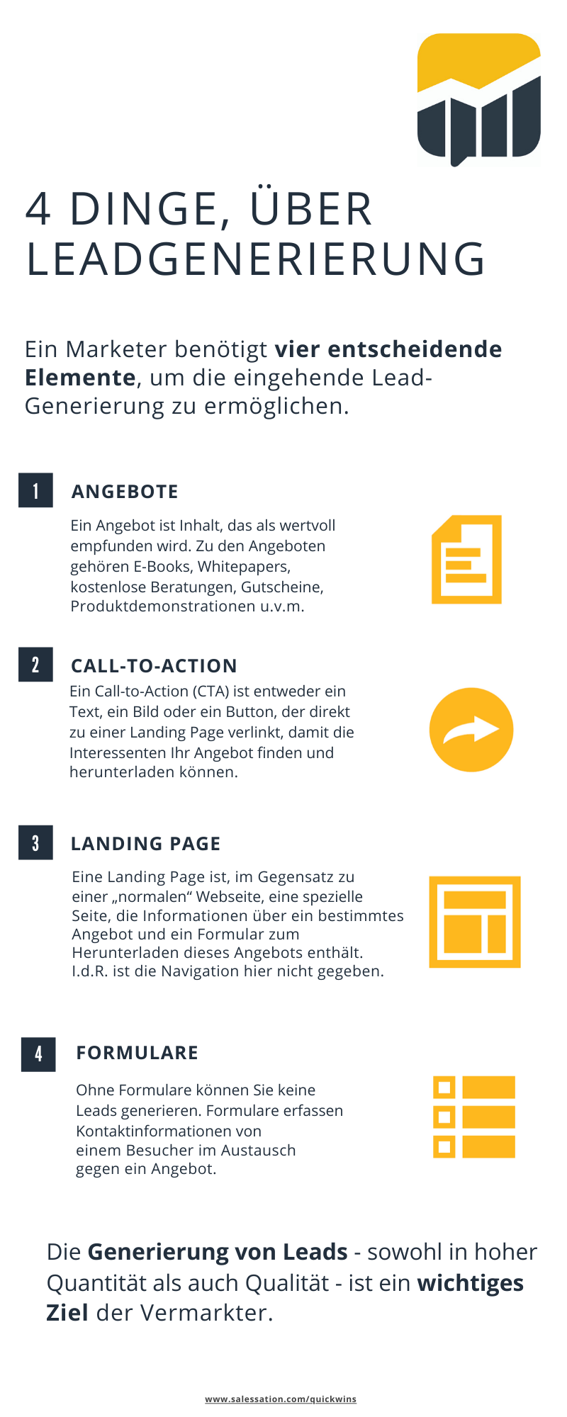 4 Dinge, die Sie über Leadgenerierung wissen sollten