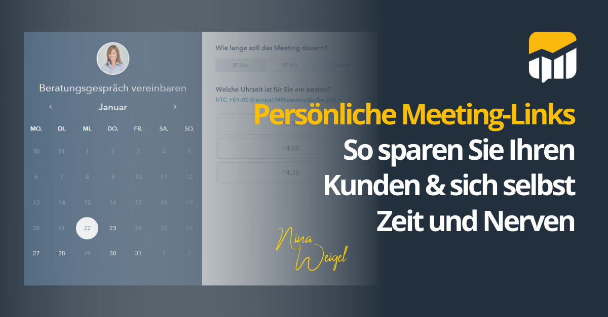 Meetings buchen mit HubSpot