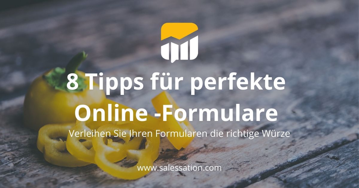 8 Tipps für perfekte Online-Formulare