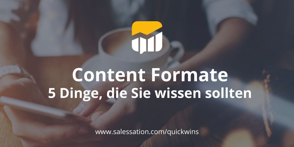 Content-Formate [Spickzettel zum Download]
